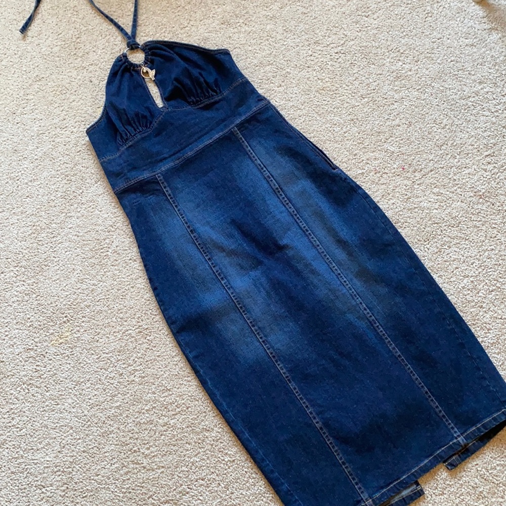 Sexy denim dress